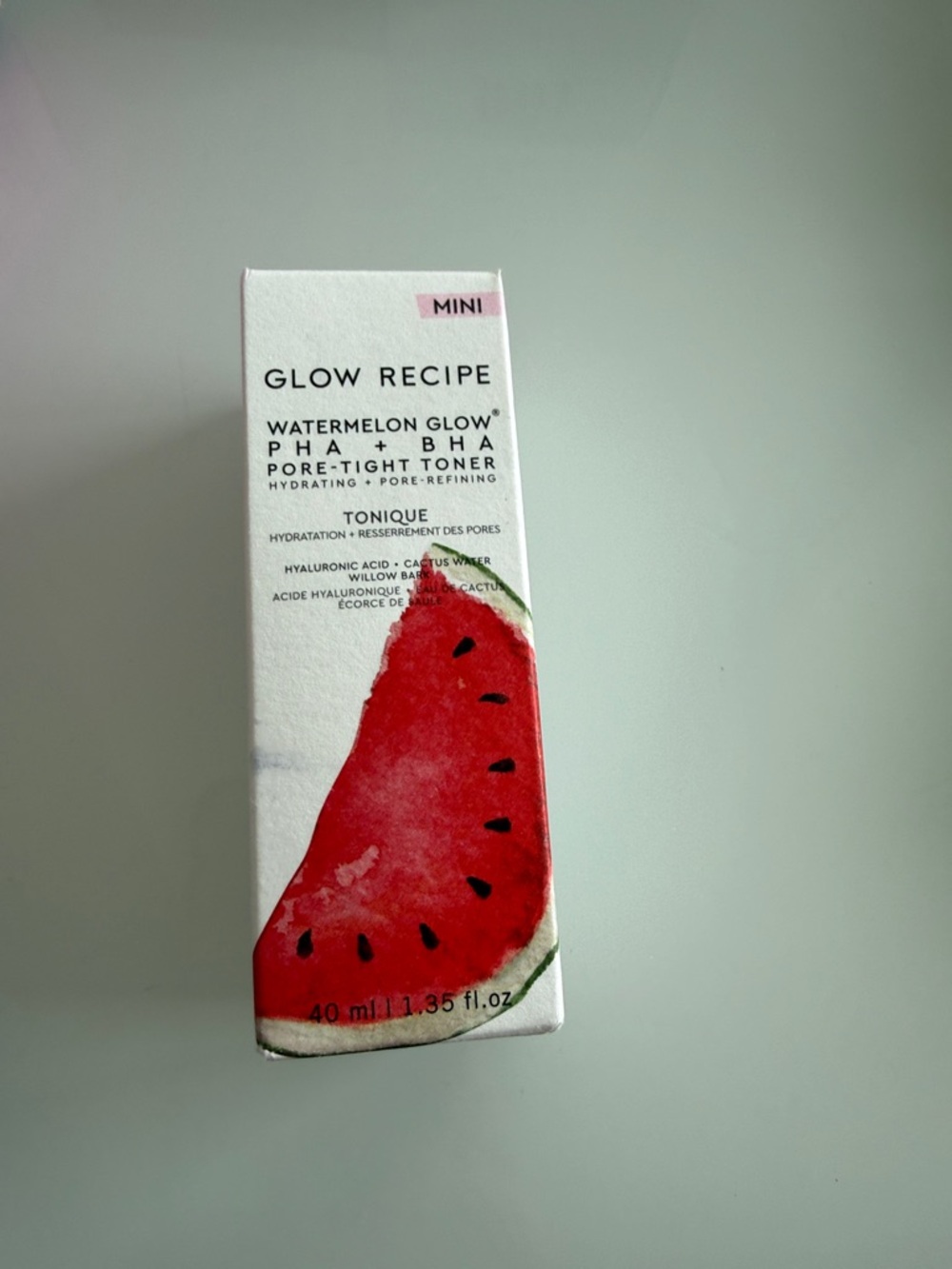Glow Recipe Watermelon Glow PHA + BHA Toner - Red, Green, White